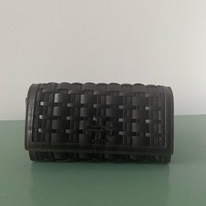 Tory Burch Britten Woven Wallet